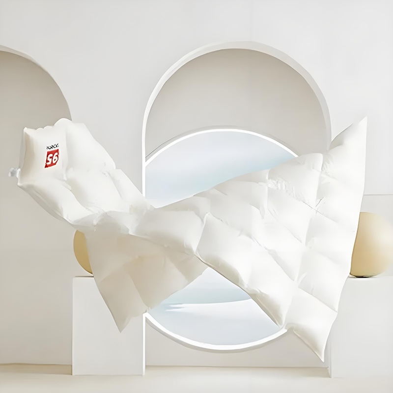 ดูแลง่าย การอบแห้งด้วยอุณหภูมิสูง การใช้งานทั่วไปในทุกฤดูกาล การบรรจุผ้านวมโรงแรมราคาประหยัด